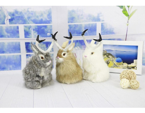 Paquete De 3 Conejos De Pascua De Juguete, Conejos De