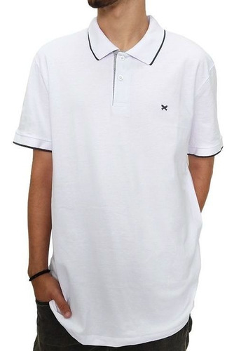 Camisa Polo Hering Masculina Branco Piquet Confort 036h5den