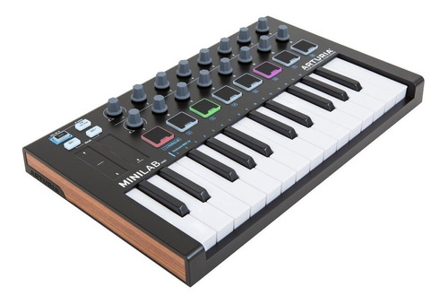 Controlador Arturia Minilab Mkii Blackedition 25 Teclas