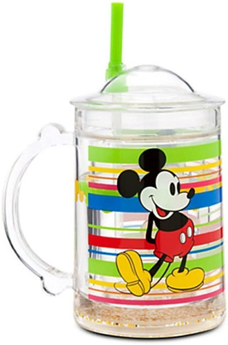 Vaso 2 En 1 Mickey Sorbete Silicona Y Tapa Disney Store