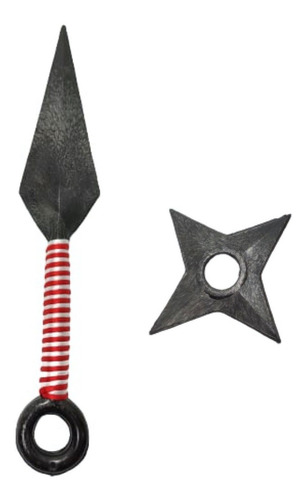 Imagen 3 de 6 de Naruto Kunai Shuriken Cosplay Disfraz Estrella Ninja Shinobi