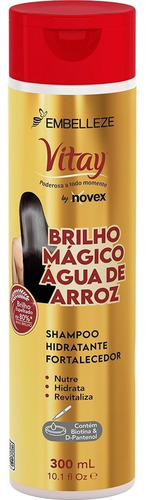 Shampoo Vitay Brilho Mágico Água De Arroz 300ml