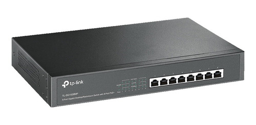 Imagen 2 de 7 de Switch Tp Link 8 Puertos Poe+ 16gbps Rackeable