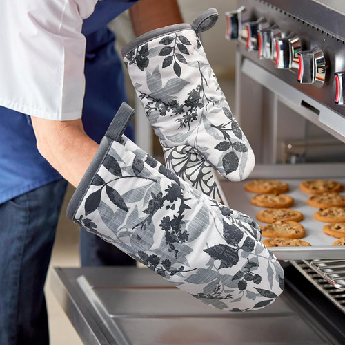 Manoplas De Horno De Silicona Resistentes Al Calor
