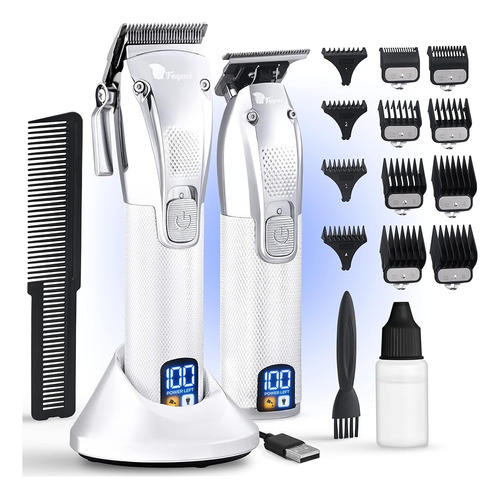 Fagaci Professional Hair Clippers Para Hombres Set Turbo Pow