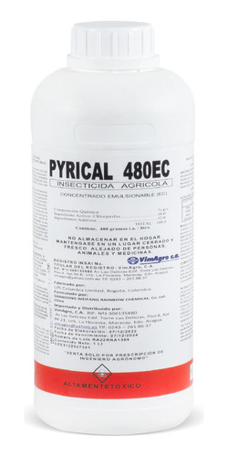 Pyrical Insecticida De Uso Agricola X 1 L