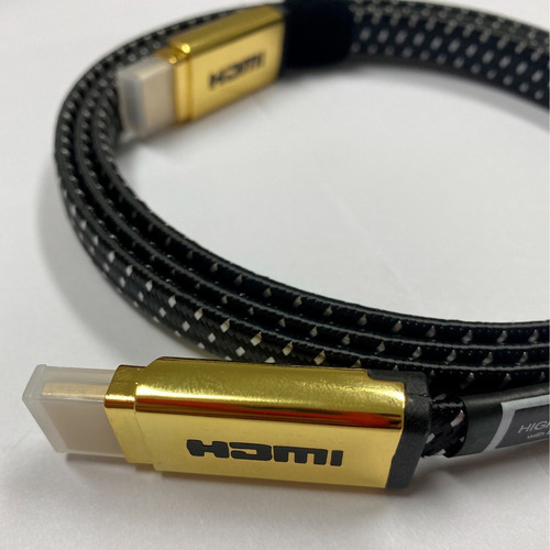 Imagen 2 de 9 de Cable Hdmi 4k 2.0 Mallado Largo 1,5 Metros Máxima Resolución