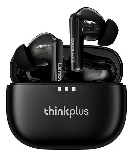 Audífonos Inalámbricos Bluetooth Para Juegos Lenovo Lp3 Pro Color Negro