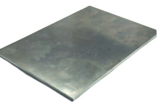 Chapa Aluminio 20cm X 25cm X 1/4  (6,35mm)
