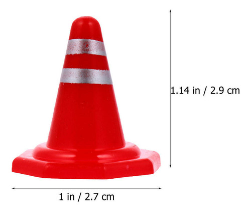 50 Unidades, Mesa De Arena, Conos De Carretera, Simulación D