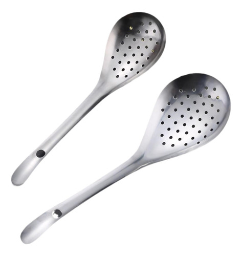 Cuchara Ranurada De Cocina, Cuchara Con Colador, Colador De