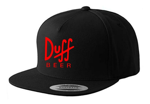 Gorra Plana Snapback Duff Los Simpson - Series/comic/anime