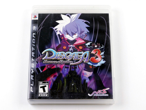 Disgae 3 Absence Of Justice Original Playstation 3 Ps3