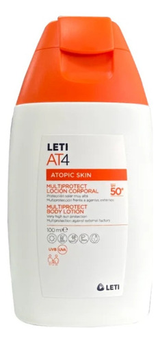 Loción Corporal Multiprotectora Leti At4 Spf 50