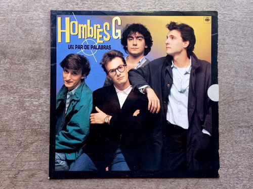 Disco Lp Hombres G - Un Par De Palabras (1986) R10