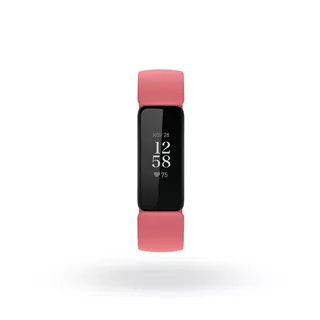 Smartband Fitbit Inspire 2 caixa de plástico black, pulseira desert rose FB418