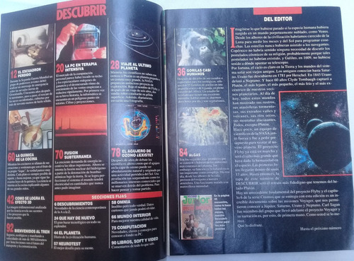 Antigua Revista **descubrir ** Nº27. Septiembre 1993 (Usado)
