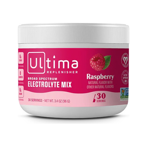 Ultima Replenisher Electrolito Rehidratante Polvo Frambuesa