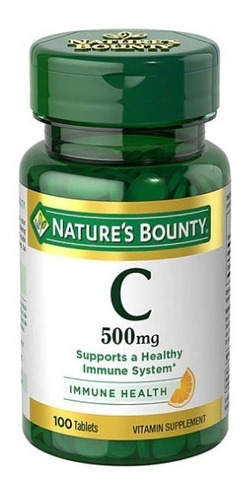 Vitamina C Apoya Sistema Inmunologico 500mg 100 Tabletas 