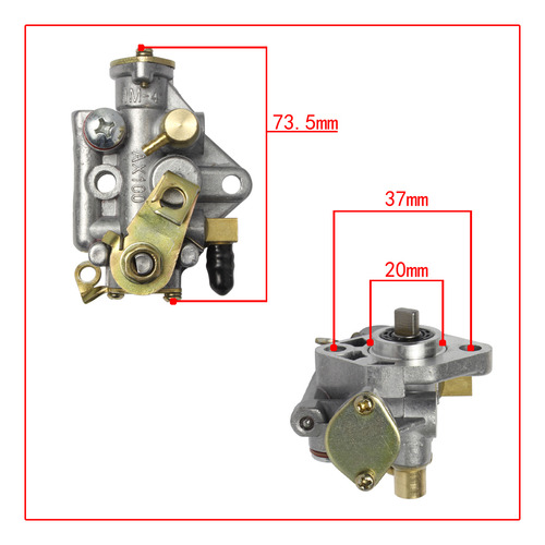 Conjunto De Bomba De Aceite For Suzuki Ax100 Ax 100 A100, 2