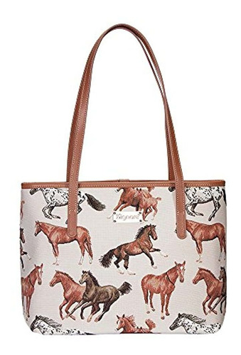 Bolso Bandolera Para Mujer, Diseño De Caballo Corriendo