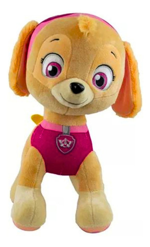 Peluche grande Skye Fast Paw Patrol de 30 cm