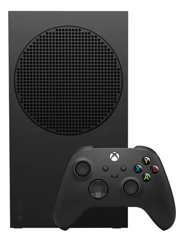 Console De Jogos Xbox Microsoft Series S 1tb Ssd Carbon Black