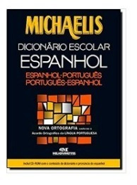 Livro Michaelis Dicionário Escolar Espanhol