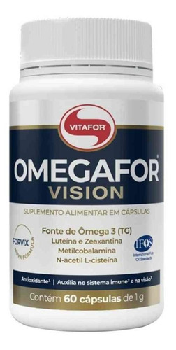 Vitafor Omegafor Vision 1000mg Com 60 Caps