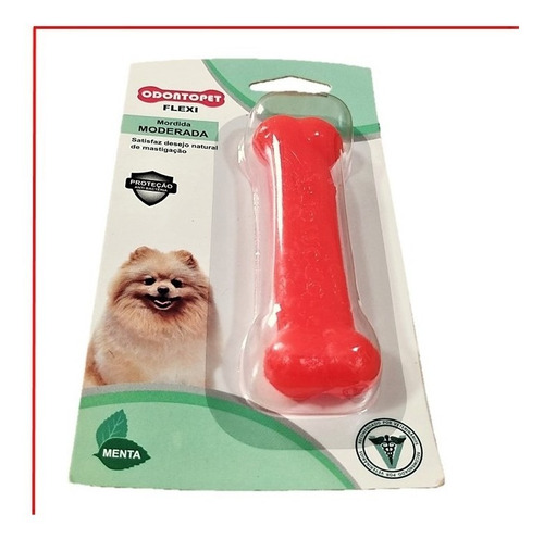 Brinquedo Mordedor Cachorro Pet Flexi Bone Mordida Moderada
