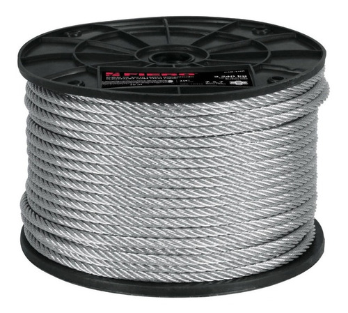 Cable Rígido De Acero 1/4  7x7 H. 75m, Fiero 44207