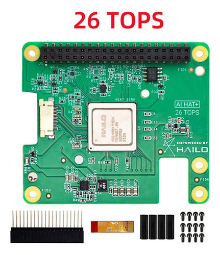 Para Ai Hat+hailo-8 26tops Para Raspberry Pi5 Pcie M.2 Gen3