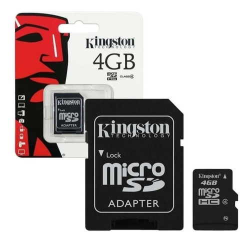Memoria Micro Sd 4gb Con Adaptador 