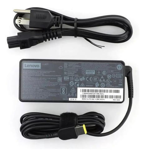 Cargador De Portatil Lenovo 20v 4.5a Punta Cuadrada