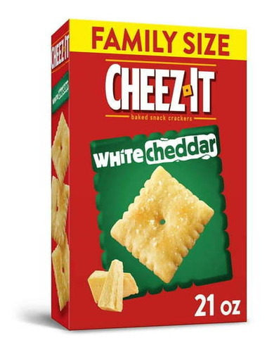 Galletas Cheez It White Cheddar Family Size 595g 3 Pack