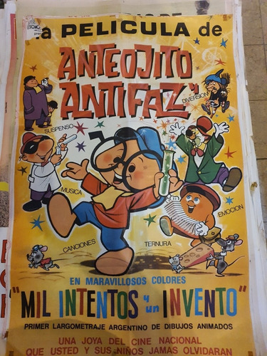 1 Antiguo Afiche De Cine Anteojit0 698