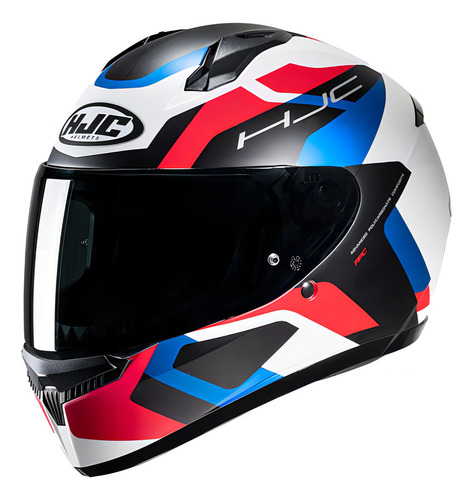 Casco Integral Hjc Mc21sf C10 Tins Bmw Certificado Ecer22-06 Color Blanco Tamaño del casco M (57-58 cm)