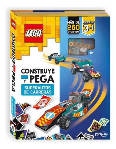 Lego: Construye Y Pega Superautos De Carrera