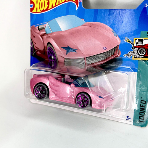 Carrinho De Ferro Colecionável Hot Wheels Veículo À Cor Barbie Extra Rosa Tooned