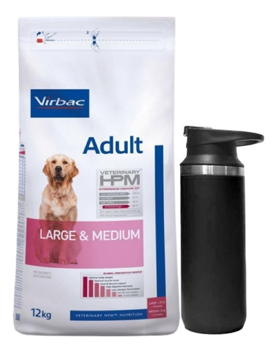 Alimento Virbac Veterinary Hpm Large & Medium 12kg + Regalo