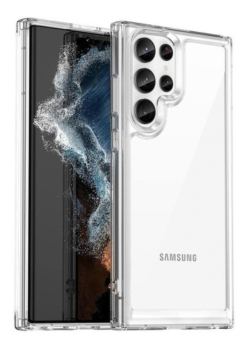 Forro Para Samsung Galaxy S23 Ultra De Acrilico Transparente