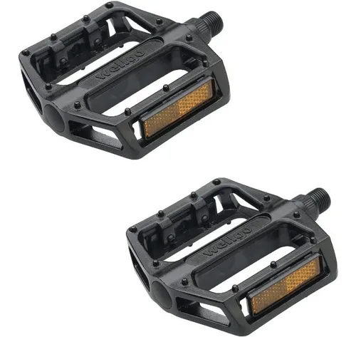 comprar Pedales Bicicleta Wellgo B087 Plataforma Aluminio Rosca Bulk