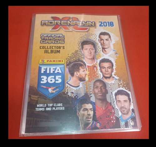 Fifa 365 2018 Panini Adrenalyn Carpeta Con 300 Tarjetas Dif.