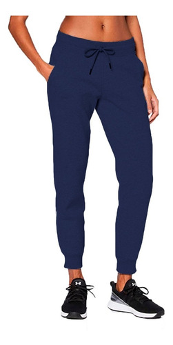 Calça Feminina De Moletom Cintura Alta Jogger Novastreet