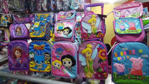 Maleta Mochila Lonchera Y Cartuchera De Oferta