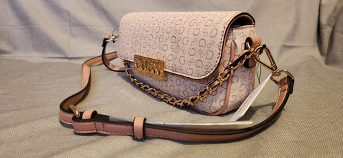 Bolsa Guess 971120 Rosa Claro Monograma Rosa Claro