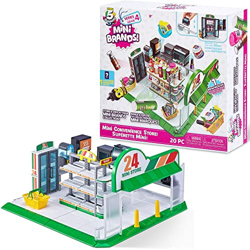 Set De Juego Surprise Mini Brands De 5 Minitiendas De Conven