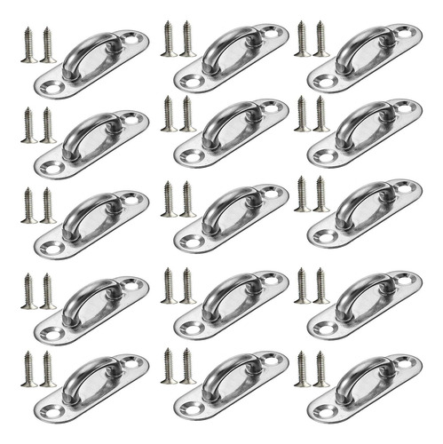 15 Ganchos De Techo De Acero Inoxidable 304 De 1,8 Pulgadas