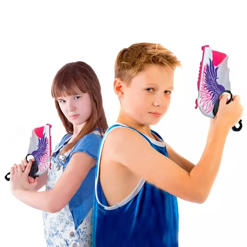 Arma Lança Dardos Air Blaster Menina Girl - Estilo Nerf