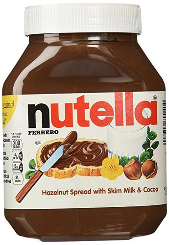 Nutella Chocolate Avellanas 35,3 Oz Jar